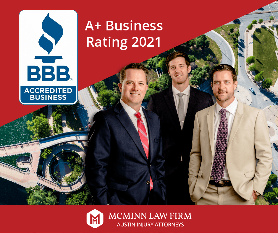 A+ BBB Business Rating 2021, MicMinn Law Firm